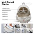 thumbnail image 4 of HuaAngel Water Resistant Backpack with Mulitiple Pockets for School Travel Outdoor College, Lightweight Daypack for Teens with Laptop Compartment, 4 of 7