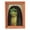 E, variant on Frog Portrait Wall Art Framed Canvas Print, Traditional Style for Home Office Living Room