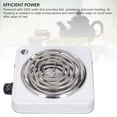 thumbnail image 3 of Estufa Eléctrica Portátil, Quemador de Encimera de 1500W Multifuncional para viajar para viajar, 3 of 7