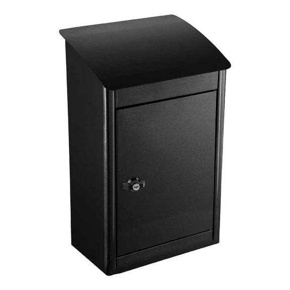Parcelsentry Junior, Locking Parcel & Mailbox, Black Color (Wall Mount Model)