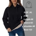 thumbnail image 2 of Sudadera con capucha y forro polar Sherpa para mujer, informal, cálida, de invierno, 2 of 5