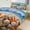 chudan-1, variant on Seashell On The Beach Bedding Set with Zipper Closure for Girls & Boys