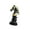 Black War Horse, variant on Msioytog Black/White Chess Statue Queen/King/Horse Sculpture for Sophisticated Home