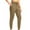 Khaki, variant on TOPUUTP Women Legging with Dual Side Pockets - Comfy Soft Fabric, High Waisted Legging, Squat Proof, Stretchy