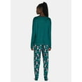 thumbnail image 5 of Disney Women's Minnie Mouse Lounge Top and Pants with Socks Set, 3-Piece, Sizes XS-3X, 5 of 6