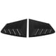 thumbnail image 5 of 2 piezas/juego de persianas para ventana lateral trasera de coche, repuesto negro brillante para Mazda 3 Axela 4Dr Sedan 2020-2021, 5 of 15