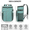 thumbnail image 3 of 20L Insulated Cooler Backpack for Pizza Party - Leakproof Food & Drink Cooler Bag with 26 Can Capacity, Perfect for Camping, Beach & Picnics, 3 of 6