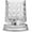 Diamond, variant on Lethargic 360 Degree Rotating Whiskey Glass, 3.74"W x 4.13"H Sodium Lime Glass Tumbler with Bubble Design for Home Bar.