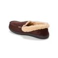 thumbnail image 3 of Dearfoams Cozy Comfort Men's Cuffed Moccasin Slippers, 3 of 6