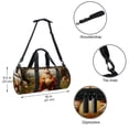 thumbnail image 5 of Easter Duffle Bag for Gym, Travel, Swim - 17.7 Inch Sports Bag with Interior Zipper Pocket and Large Capacity, 5 of 6