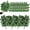 Green*1, variant on RZDLIZJ 6 PCS Artificial Silk Leather Leaf Fern Picks Artificial Greenery Stems Fake Artificial Fern Leaves Faux Fern Plant Bouquet for Floral Arrangement Home Wedding Garden Cemetery Centerpiece