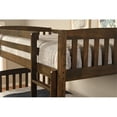 thumbnail image 6 of Bowery Hill Twin Wood Bunk Bed with Storage Drawers in Walnut Brown-Mattress Not Included, 6 of 7
