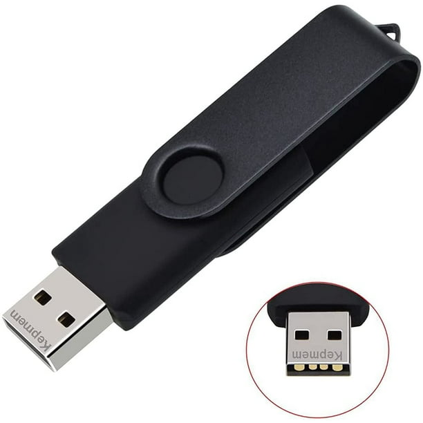 Clé USB 1Go Lot de 20 Cle USB 2.0 Mémoire Stick Pivotant Stockage Flash  Drive Grande Vitesse pour PC/Ordinateur Portable/Voiture Bon Cadeau pour