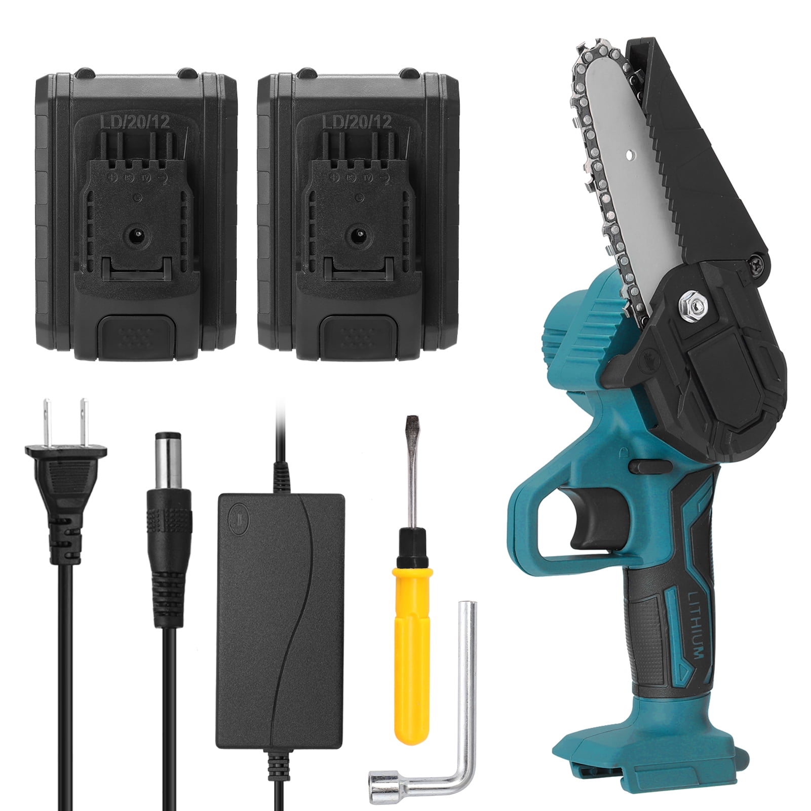 Yeacher 21V Two Battery Portable Mini Electric Pruning Saws