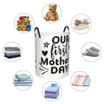 thumbnail image 6 of Kll Happy Mother'S Day Waterproof Foldable Laundry Hamper Bucket With Handles For Storage Bin,Kids Room,Home Organizer (Small), 6 of 8