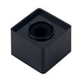thumbnail image 1 of Handheld Interview Square Cube Shaped Microphone Station Logo Flag Station SA100 (Black), 1 of 8
