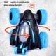 thumbnail image 4 of Coche acrobático todoterreno de alta velocidad con control remoto, 2,4 GHz, tracción en las 4 ruedas, doble cara, rotación de 360°, faros LED, ruedas de goma resistentes, ideal para niños de 5 a 12, 4 of 5