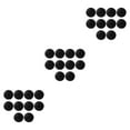 thumbnail image 2 of Guardoinrt 10pieces Multifunctional Heat-resistant Frying Pan Grill Mat Reusable And Wide black 3Set, 2 of 6