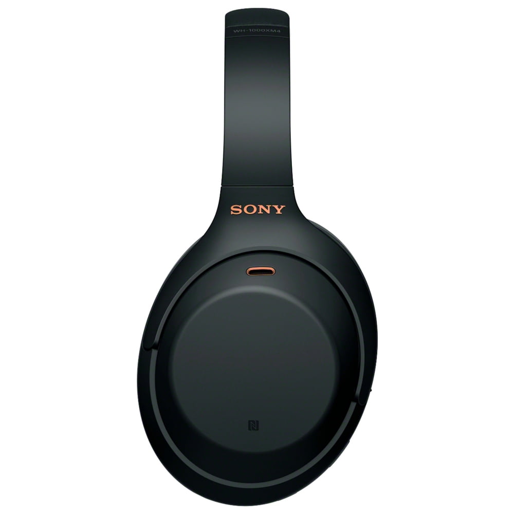 Sony WH1000XM4/B Premium Noise Cancelling Wireless Over-the-Ear ...