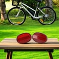 thumbnail image 4 of 2pcs Bicycle Oval Rear Mudguard Reflectors Highly Reflective Bikes Oval Rear Fenders Tail Lights Reflector Bicycle Accessories, 4 of 9