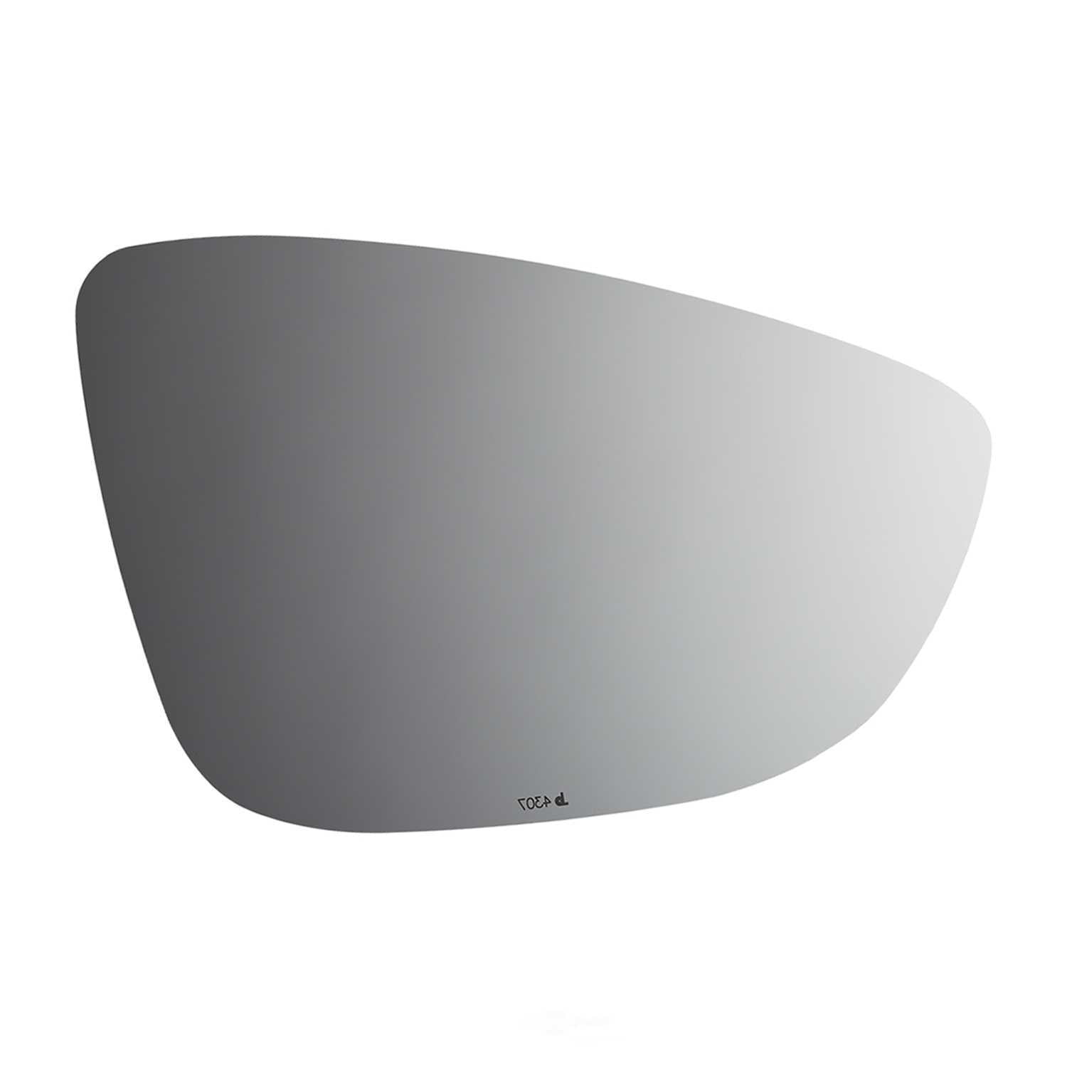 Burco Side View Mirror Replacement Glass - Clear Glass - 4307
