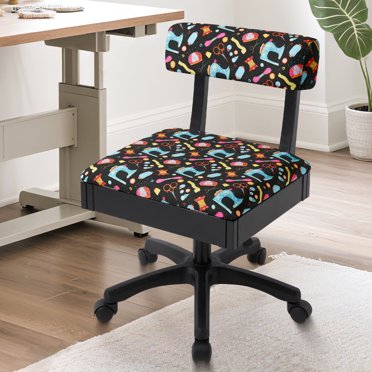 Arrow Adjustable Height Hydraulic Hobby Chair, Sewing/Craft Storage ...