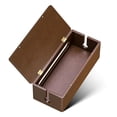 thumbnail image 1 of Caja de gestión de cables Yecaye de madera con diseño de tapa magnética, 1 of 7