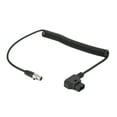 thumbnail image 2 of D Tap 4 Pin XLR Adapter Coiled Cable, Professional Manufacturing XLR Adapter Power Coiled Cable  For Camcorder , 2 of 8