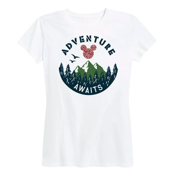 Mickey & Friends - Adventure Awaits - Women's Short Sleeve Graphic T-Shirt
