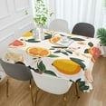 thumbnail image 2 of Yayeee Tablecloths 54" x 54" Rectangle Wrinkle Resistant Party Table Cover, Orange Slices, 2 of 8