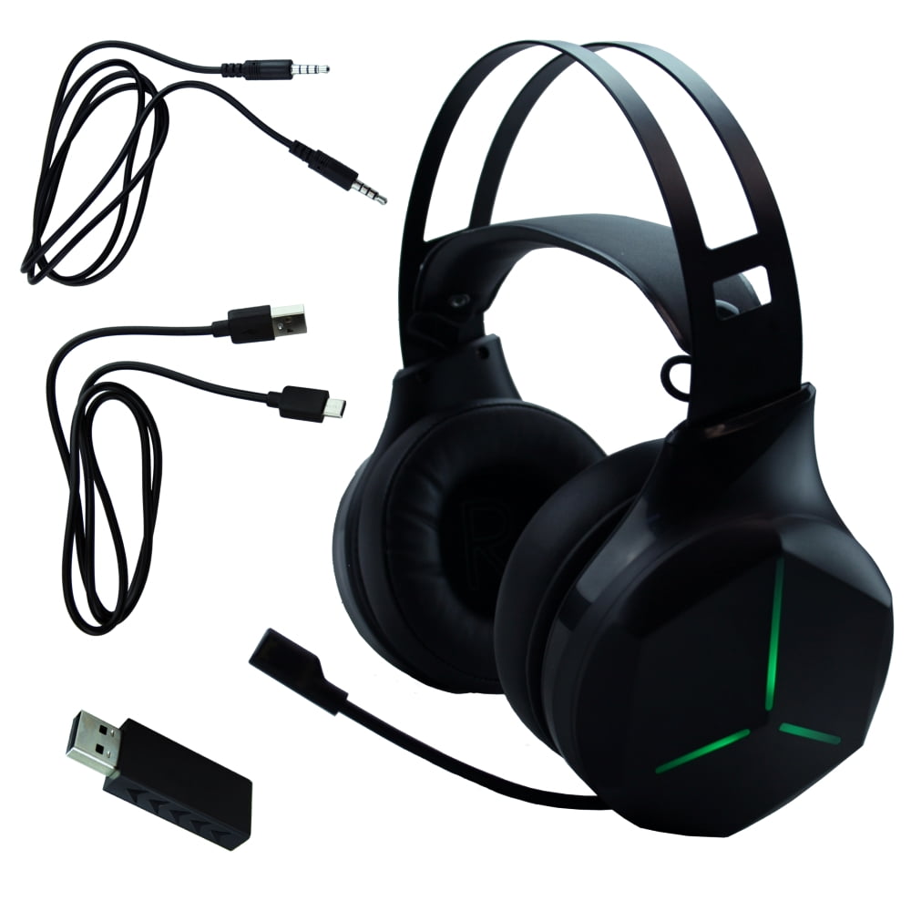 Honcam Wireless Gaming Headset for PC, PS4, PS5, Xbox, Nintendo Switch