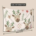 thumbnail image 5 of XMXT Wall Tapestry, Cute Moose Pink Print Wall Decor Tapestry for Bedroom, 60 x 40 inches, 5 of 9