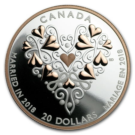 2018 Canada 1 oz Silver $20 Best Wishes on Your Wedding (Best Wishes On Your Special Day)