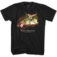 thumbnail image 1 of Monster Hunter Face Off Black Adult T-Shirt Tee, 1 of 2