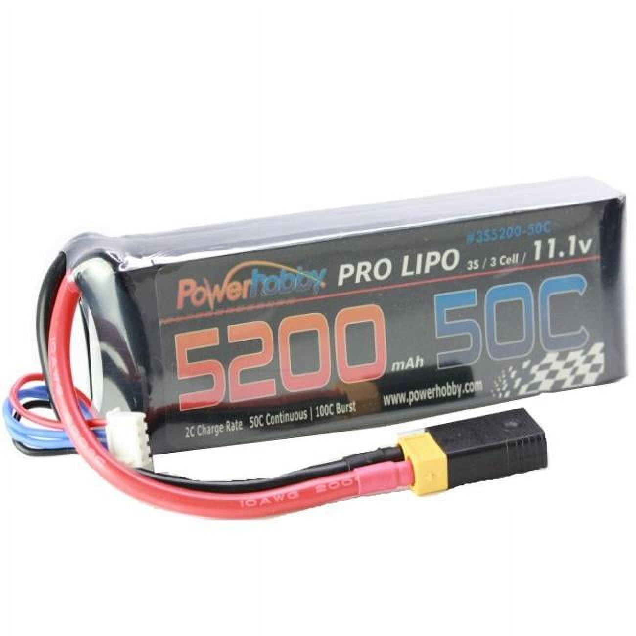 Traxxas 2889X Power Cell 4S 14.8V 5000mAh LiPo Battery, iD