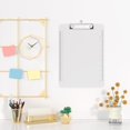 thumbnail image 6 of Plastic Clipboards, Translucent Ruler Clip Board with Low Profile, Office Supply, School Supplies, Letter Size 9 x 12.5 Inches, 6 of 7