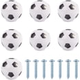 thumbnail image 1 of ZHAOCHENG Uds. Perillas De Tocador De Fútbol, Manijas De Muebles, Manijas De Gabinete, Manijas Con Tornillos Para El Hogar, Cocina, Oficina, Cofre, Basura, Cajón De Basura, Decoración, 1 of 5