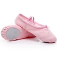 thumbnail image 5 of JUNTEX Baby Girl Canvas Cotton Ballet Pointe Dance Shoes Gymnastics Slippers Yoga Flats, 5 of 19