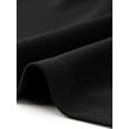 thumbnail image 5 of INSPIRE CHIC A-Line Dress for Women Boat Neck Cap Sleeve Pleated Vintage Cocktail Party Midi Dresses XS Black, 5 of 6