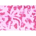 thumbnail image 1 of Ahgly Company Indoor Rectangle Abstract Pink Modern Area Rugs, 2' x 4', 1 of 4