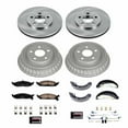 thumbnail image 3 of Power Stop Front and Rear Stock Replacement Drum and Shoe Kit KOE15143DK, 3 of 9