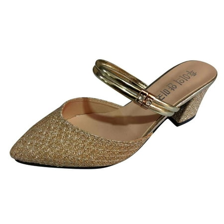 

Fpqtro 2023 Summer Women s Sandals Women s Summer Shoes Fashion Slippers Sandals Middle Heels Sandals Outwear
