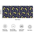 thumbnail image 3 of DarkBlue Cartoon Dinosaurs Space Pattern Bathroom Rugs Mat,Non Slip Microfiber Bathroom Rug,Rubber Backing,Soft Bathroom Mats for Bathroom Floor,Tub and Shower,60x24in(150x60cm), 3 of 5