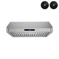 thumbnail image 2 of Streamline 30 in. Merlara Convertible Undermount 406 CFM Range Hood in Brushed Stainless Steel with Baffle Filters, Touchpad Control, LED Lights, 2 of 18
