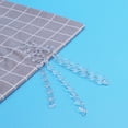 thumbnail image 2 of HEALEEP 5Pcs Decorative Window Curtain Beads Silver Crystal for Stylish Room Or Shop Display, 2 of 8