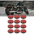 thumbnail image 4 of 12 Plastic Reflectors 56mm Diameter With Nut For Motorcycle, 4 of 4