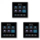 thumbnail image 1 of 3X Panel de Interruptor de Pantalla Táctil Tuya T3E, Interruptor de Luz de Pared con Pulsador Zigbee para Panel de Control Inteligente de la UE, Color, 1 of 5