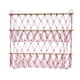 thumbnail image 3 of Hamaca tejida a mano de macramé con borlas para guardar peluches rosa, 3 of 9