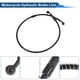 thumbnail image 5 of Manguera de aceite de freno de motocicleta de 80 cm, cable de abrazaderas de embrague hidráulico para motocicletas, bicicletas de tierra, ATV, negro, 5 of 6