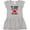 AC-Heather Grey, variant on Inktastic Nana and Papa Love Me Grandson Girls Baby Dress